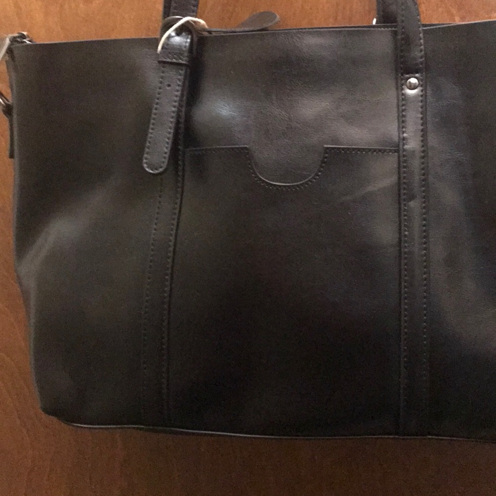 A  women’s leather bag